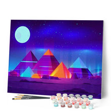 Cargar imagen en el visor de la galería, Pintar Por Números - La Pirámide Del Color - Figuredart - Novedades Paisajes