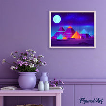Cargar imagen en el visor de la galería, Pintar Por Números - La Pirámide Del Color - Figuredart - Novedades Paisajes