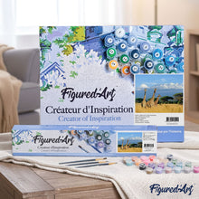Cargar imagen en el visor de la galería, Pintar Por Números - Tres Jirafas - Figuredart - Animales Jirafas Novedades Paisajes