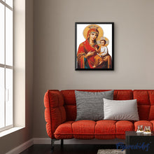 Cargar imagen en el visor de la galería, Pintar Por Números - Virgen Con El Niño - Figuredart - Novedades Religión
