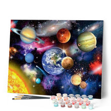 Cargar imagen en el visor de la galería, Pintar Por Números - Sistema Solar - Figuredart - Novedades Paisajes