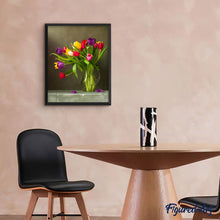 Cargar imagen en el visor de la galería, Pintar Por Números - Rosas Multicolores - Figuredart - Flores Novedades
