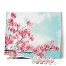 Cargar imagen en el visor de la galería, Pintar Por Números - Hermoso Cerezo - Figuredart - Flores Novedades