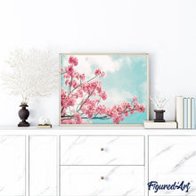 Cargar imagen en el visor de la galería, Pintar Por Números - Hermoso Cerezo - Figuredart - Flores Novedades