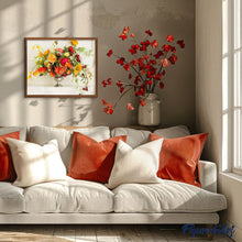 Cargar imagen en el visor de la galería, Pintar Por Números - Flores De Colores - Figuredart - Flores Novedades