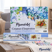 Cargar imagen en el visor de la galería, Pintar Por Números - Flores De Colores - Figuredart - Flores Novedades