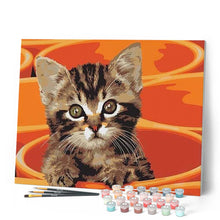 Cargar imagen en el visor de la galería, Pintar Por Números - Pintura Pequeño Maullido - Figuredart - Animales Novedades