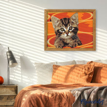 Cargar imagen en el visor de la galería, Pintar Por Números - Pintura Pequeño Maullido - Figuredart - Animales Novedades