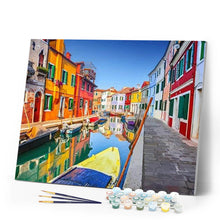 Cargar imagen en el visor de la galería, Pintar Por Números - Venecia Italia - Figuredart - Ciudades Novedades
