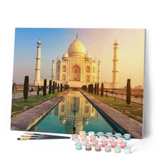 Cargar imagen en el visor de la galería, Pintar Por Números - Taj Mahal - Figuredart - Ciudades