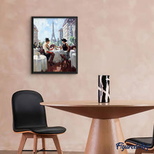 Cargar imagen en el visor de la galería, Pintar Por Números - Cita De Mediodía - Figuredart - Ciudades Romanticismo