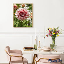 Cargar imagen en el visor de la galería, Pintar Por Números - Dalia - Figuredart - Flores
