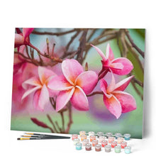 Cargar imagen en el visor de la galería, Pintar Por Números - Plumeria - Figuredart - Flores