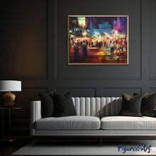 Cargar imagen en el visor de la galería, Pintar Por Números - Las Calles Comerciales De La Ciudad - Figuredart - Ciudades