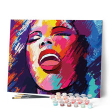 Cargar imagen en el visor de la galería, Pintar Por Números - Sonrisa - Figuredart - Retrato