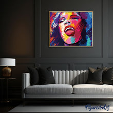 Cargar imagen en el visor de la galería, Pintar Por Números - Sonrisa - Figuredart - Retrato