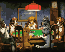 Cargar imagen en el visor de la galería, Perros jugando al Poker