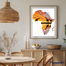 Cargar imagen en el visor de la galería, África y jirafas