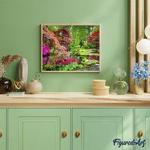 Cargar imagen en el visor de la galería, Pintar Por Números - Parque Precioso - Figuredart - Avanzado, Flores, Novedades, Paisajes