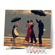 Cargar imagen en el visor de la galería, Pintar Por Números - Bailarines Retro - Figuredart - Baile Romanticismo