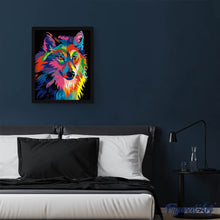 Cargar imagen en el visor de la galería, Pintar Por Números - Perro Color - Figuredart - Animales Perros Pop Art