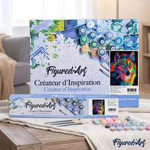 Cargar imagen en el visor de la galería, Pintar Por Números - Perro Color - Figuredart - Animales Perros Pop Art