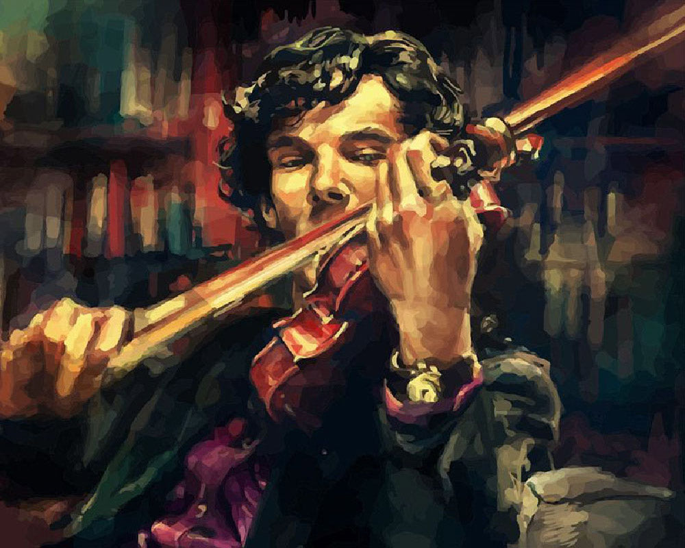 Pintar Por Números - Violinista