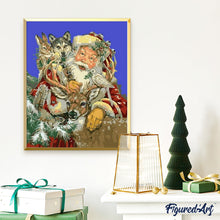 Cargar imagen en el visor de la galería, Santa Claus y animales