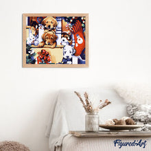 Cargar imagen en el visor de la galería, Cachorros y decoraciones de Navidad