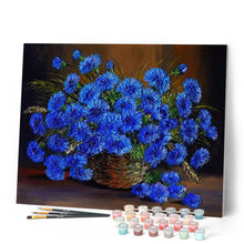 Cargar imagen en el visor de la galería, Hermosas flores azules