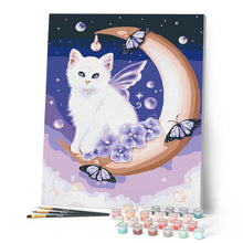 Cargar imagen en el visor de la galería, Gato en luna creciente