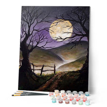 Cargar imagen en el visor de la galería, Camino y luna llena