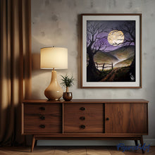 Cargar imagen en el visor de la galería, Camino y luna llena