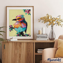 Cargar imagen en el visor de la galería, Pájaro pequeño en una rama