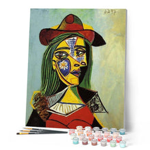 Cargar imagen en el visor de la galería, Mujer de sombrero