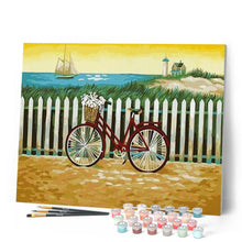 Cargar imagen en el visor de la galería, Pintar Por Números - Bicicleta - Figuredart - Paisajes
