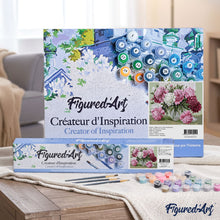 Cargar imagen en el visor de la galería, Pintar Por Números - Resplandeciente Belleza - Figuredart - Flores