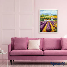 Cargar imagen en el visor de la galería, Pintar por números | Campo de lavanda | Novedades Paisajes Avanzado | FiguredArt
