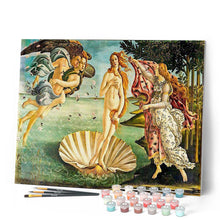 Cargar imagen en el visor de la galería, Pintar por números | Botticelli - El nacimiento de Venus | Novedades Religión Avanzado | FiguredArt