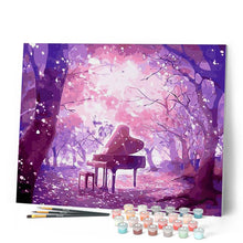 Cargar imagen en el visor de la galería, Pintar por números | Piano mágico | Novedades Paisajes Música Fácil | FiguredArt