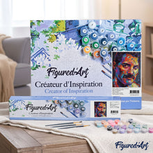 Cargar imagen en el visor de la galería, Pintar por números | Freddie Mercury Pop Art | Novedades Música Retrato Fácil | FiguredArt