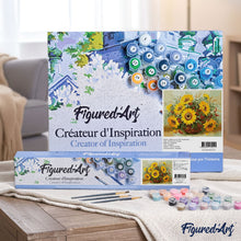 Cargar imagen en el visor de la galería, Pintar Por Números - Girasoles 1 - Figuredart - Flores
