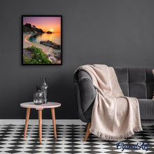 Cargar imagen en el visor de la galería, Pintar por números | Atardecer en la playa | Novedades Paisajes Avanzado | FiguredArt