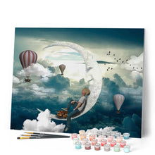 Cargar imagen en el visor de la galería, Pintar por números | Distraído entre globos | Novedades Paisajes Intermedio | FiguredArt