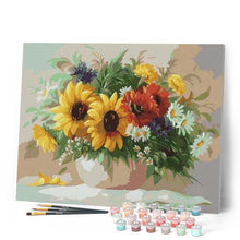 Cargar imagen en el visor de la galería, Pintar Por Números - Crisantemo Amarillo - Figuredart - Flores