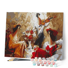 Cargar imagen en el visor de la galería, Pintar Por Números - Ópera Abstracto - Figuredart - Música