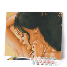 Cargar imagen en el visor de la galería, Pintar Por Números - Cabeza Femenina - Figuredart - Romanticismo