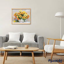 Cargar imagen en el visor de la galería, Pintar Por Números - Botella De Color Amarillo - Figuredart - Flores