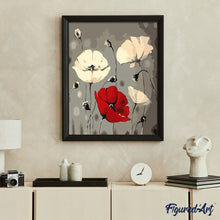 Cargar imagen en el visor de la galería, Pintar Por Números - Flor Nórdica - Figuredart - Flores