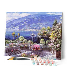 Cargar imagen en el visor de la galería, Pintar Por Números - Silla De Puerto - Figuredart - Paisajes
